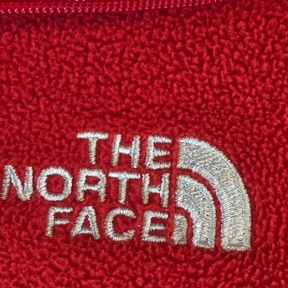 The North Face Men’s Red Polartec Classic Quarter Zip Fleece Pullover Size Large - Picture 6 of 14